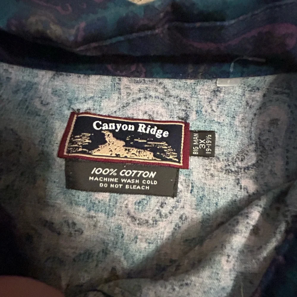 Patterned Button Down - Picture 2 of 4